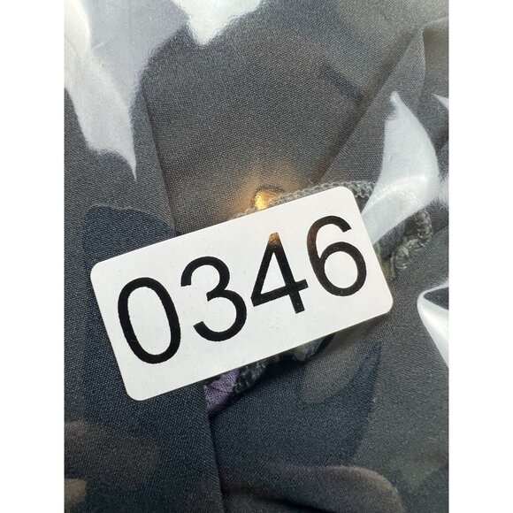 ASOS DESIGN Floral Cutout Waist Tie Front Mini Dress Long Sleeve US 12 - Picture 10 of 10